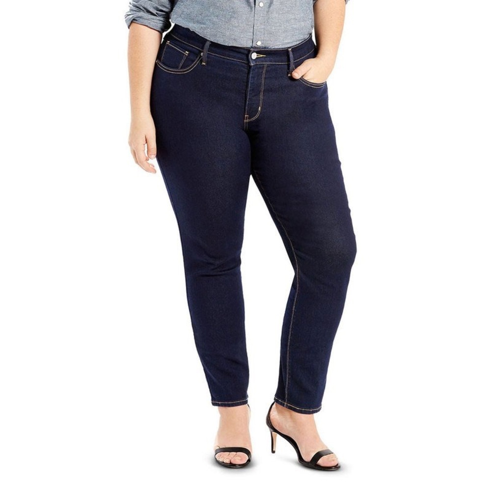 Levi's Women's 311 Shaping Skinny jeans pants Size 16W dark wash